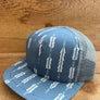 Arrows in Dusty Blue