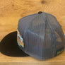 Mesh back Stitched Flat Brim