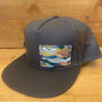 Mesh back Stitched Flat Brim