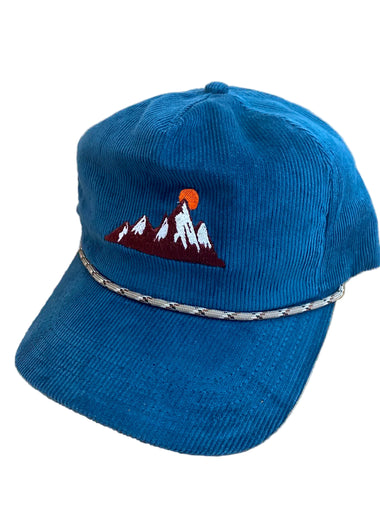 Ocean Corduroy Hat Adult & Kids