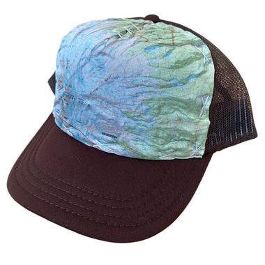 Mt. Hood Topo Hat
